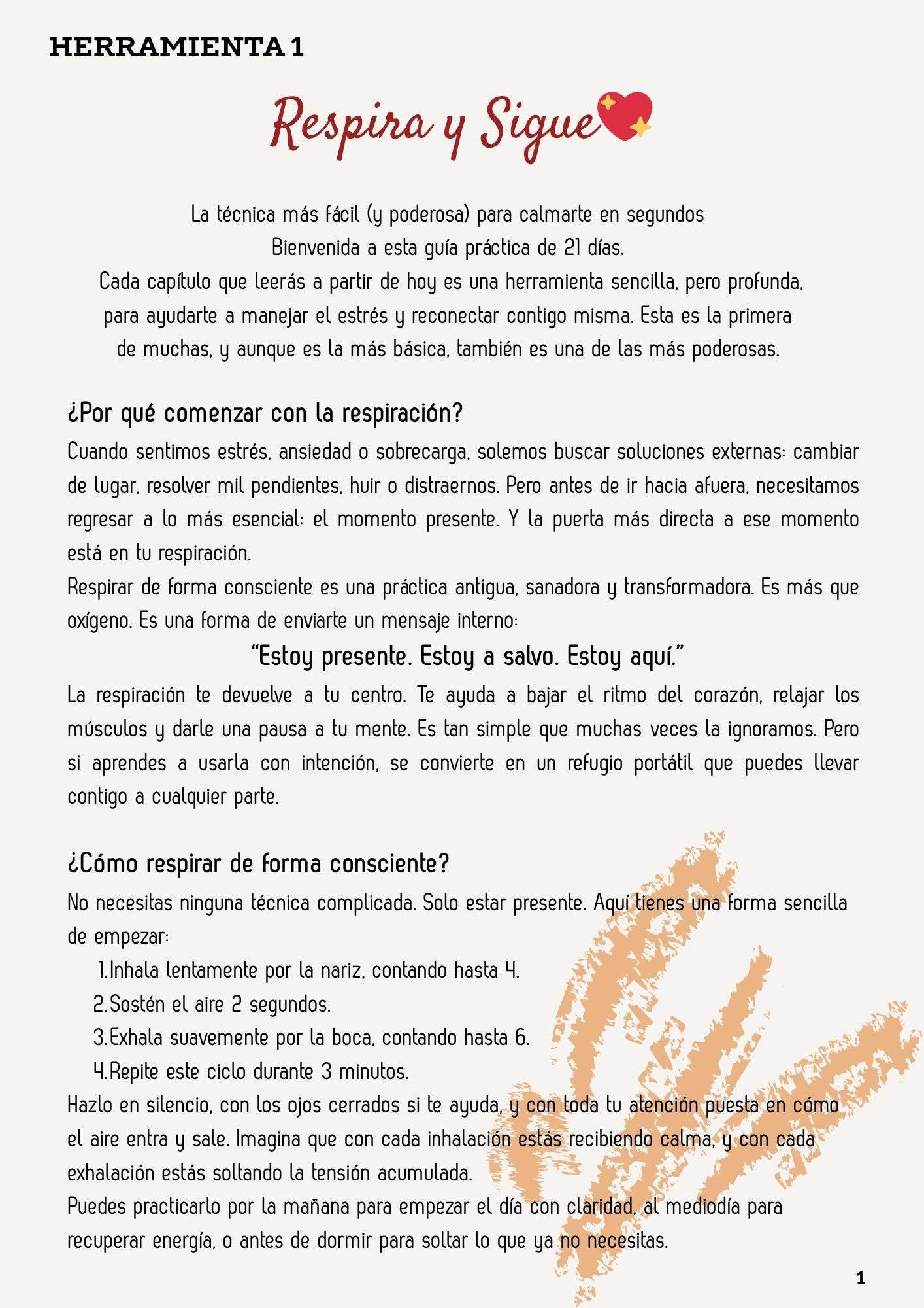 Ritual de Calma: 21 Días para Vencer el Estrés